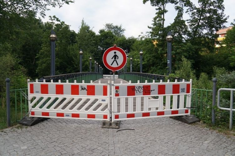 Käthe-Kollwitz in Cottbus gesperrt