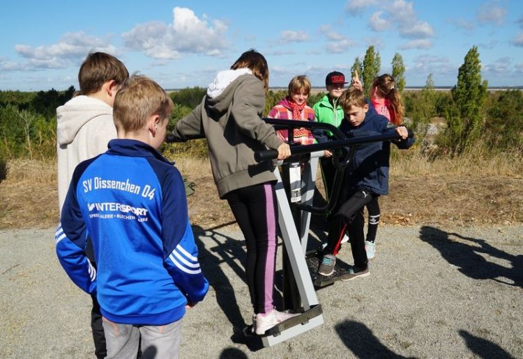 Cottbuser Ostseemeile mit ersten Sportgeräten eröffnet