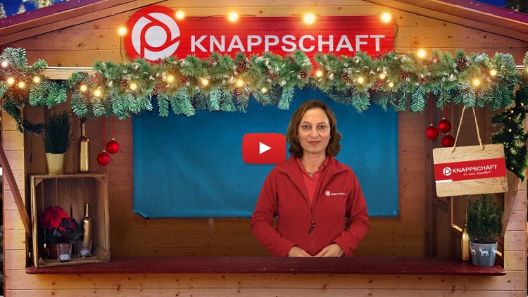 Weihnachtsmarktstand 1: Knappschaft Bahn See