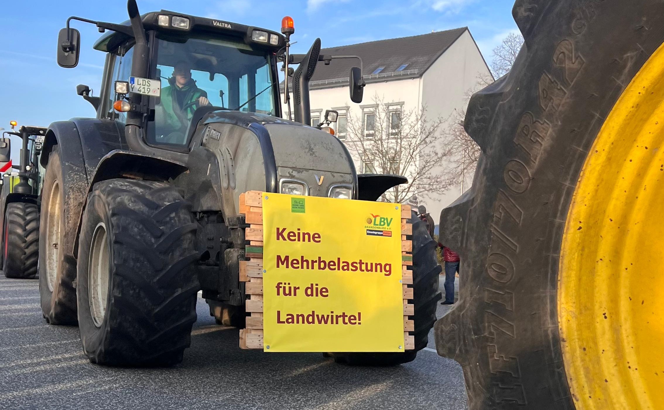 Bauern-Demo am 8.1.: Von Briesen bis Fürstenwalde – wie die Lage an der  A12-Abfahrt ist
