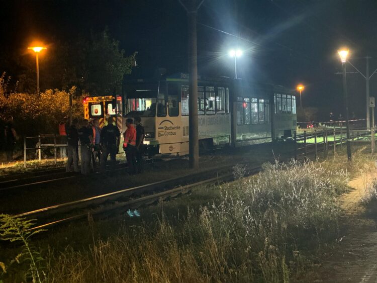 Tödlicher Straßenbahnunfall in Cottbus