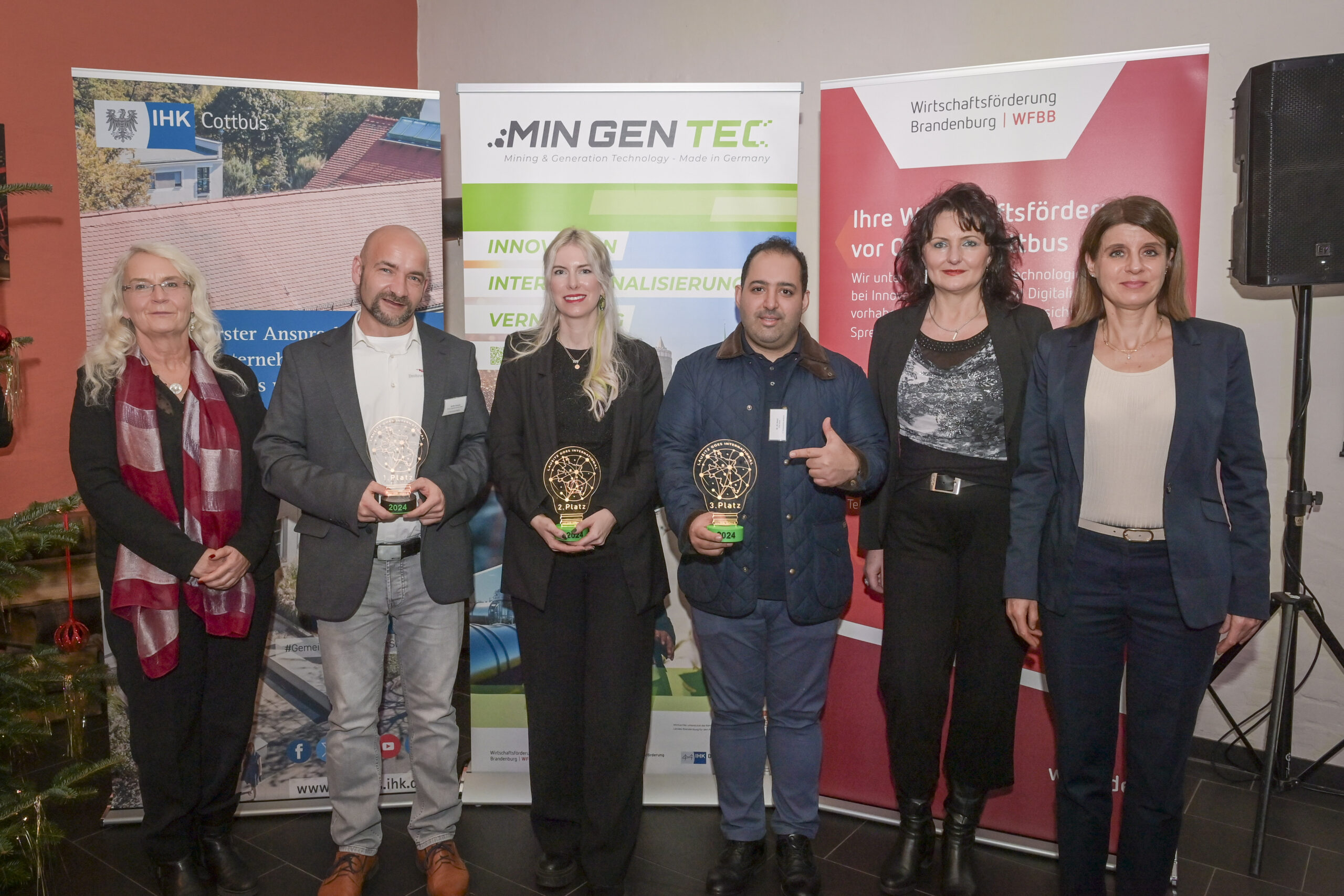 Gewinner des "Lausitz goes International" Wettbewerbs