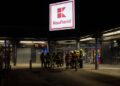 Brand im Spremberger Kaufland; Foto: Blaulichtreport Lausitz