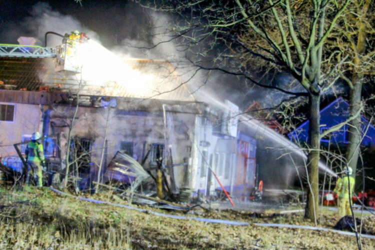 Brand in Cottbus Madlow; Blaulichtreport Lausitz